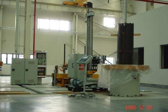 Automatic CNC Winding Machine , Reactance NC Vertical Wingding Machine